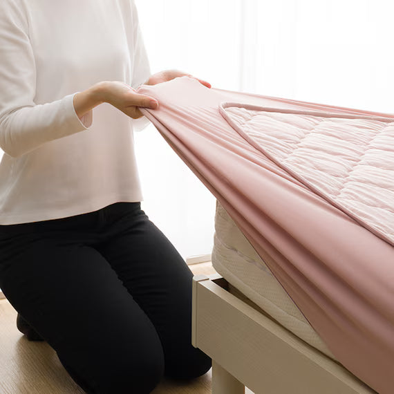REVERSIBLE FITTED SHEET TOPPER N COOL K RO S2501