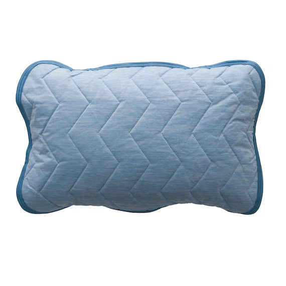 REVERSIBLE PADDED PILLOW TOPPER N COOL WSP BL S2503