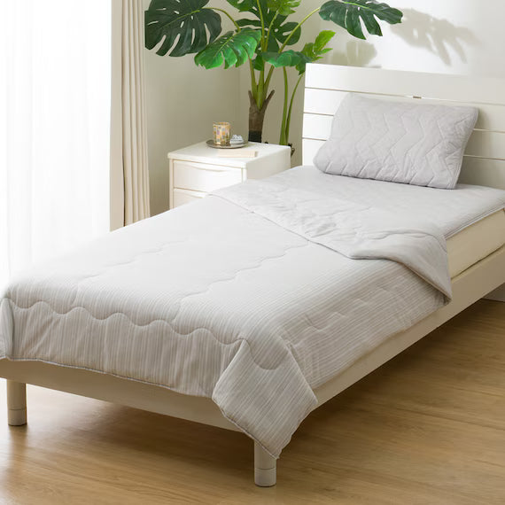 REVERSIBLE COMFORTER N COOL WSP S GY S2503