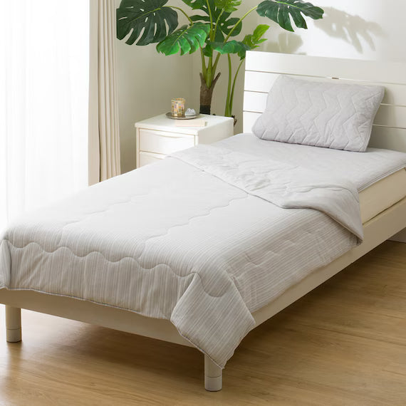 REVERSIBLE COMFORTER N COOL WSP Q GY S2503