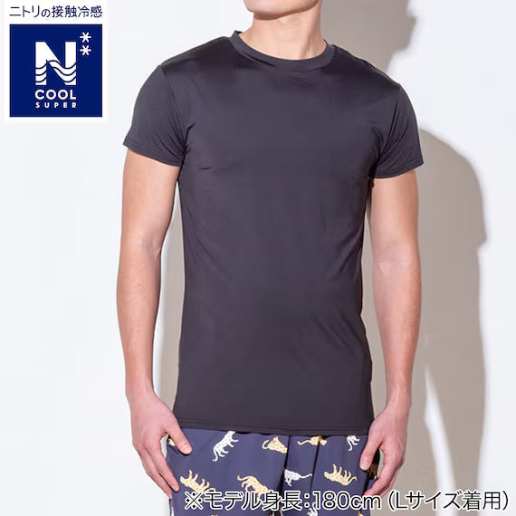 MENS SUPER COOL CREWNECK TSHIRTNE BK M