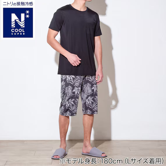 MENS SUPER COOL ROOMWEAR SETNEL BK LL