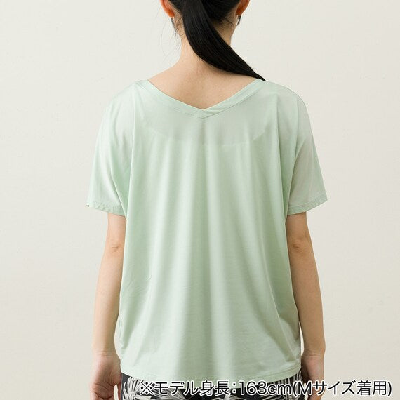 WOMENS SUPER COOL DOLMAN SLEEVE TSHIRTNEGR L