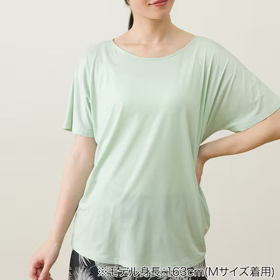 WOMENS SUPER COOL DOLMAN SLEEVE TSHIRTNEGR LL