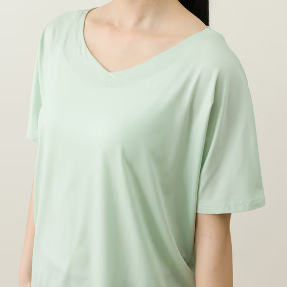 WOMENS SUPER COOL DOLMAN SLEEVE TSHIRTNEGR LL