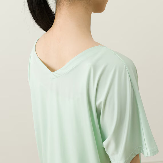 WOMENS SUPER COOL DOLMAN SLEEVE TSHIRTNEGR LL