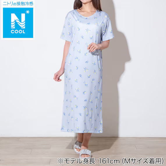 WOMENS COOL RELAXED HOUSE DRESSNEL BL L