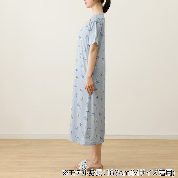 WOMENS COOL RELAXED HOUSE DRESSNEL BL L
