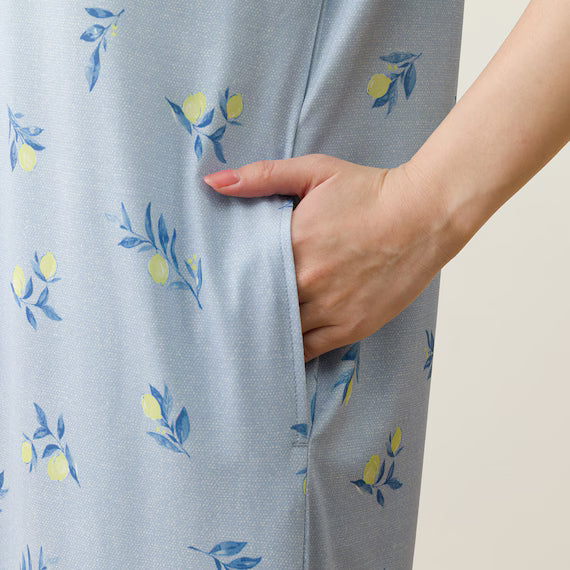 WOMENS COOL RELAXED HOUSE DRESSNEL BL L