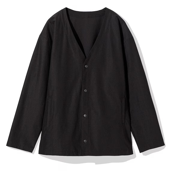 MENS COOL CUT GEORGETTE CARDIGAN NE BK LL