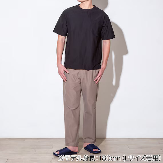 MENS COOL CUT GEORGETTE RELAX TSHIRT NE BK M