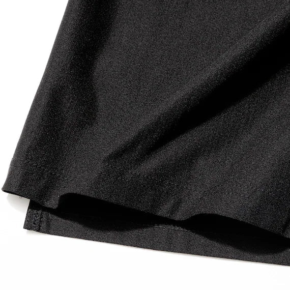 MENS COOL CUT GEORGETTE SHORT SLEEVESHIRT NE BK L