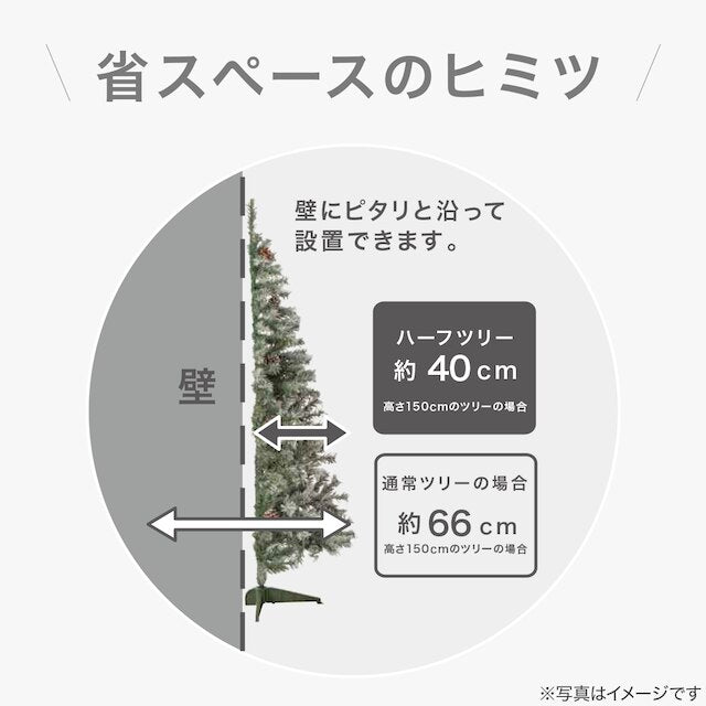 CHRISTMAS TREE TCA23-003-HF-B 150CM n4GW