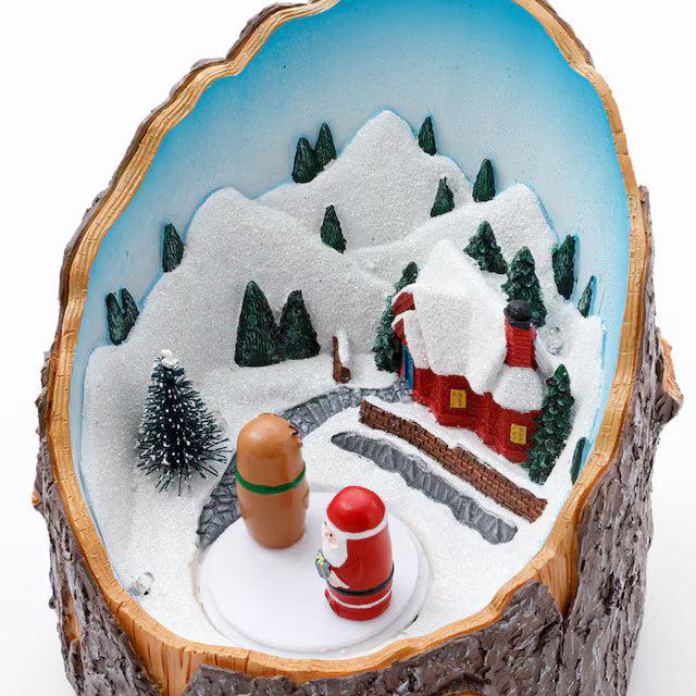 CHRISTMAS ORNAMENT LED MUSIC BOX N4GH01S