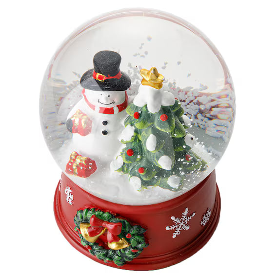 SNOW GLOBE SNOWMAN L D n5AS