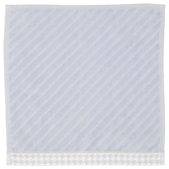 HANDTOWEL HOUNDSTOOTH BL IW25