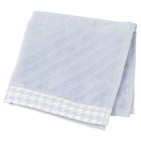 HANDTOWEL HOUNDSTOOTH BL IW25