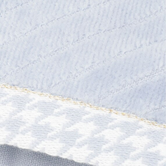 HANDTOWEL HOUNDSTOOTH BL IW25