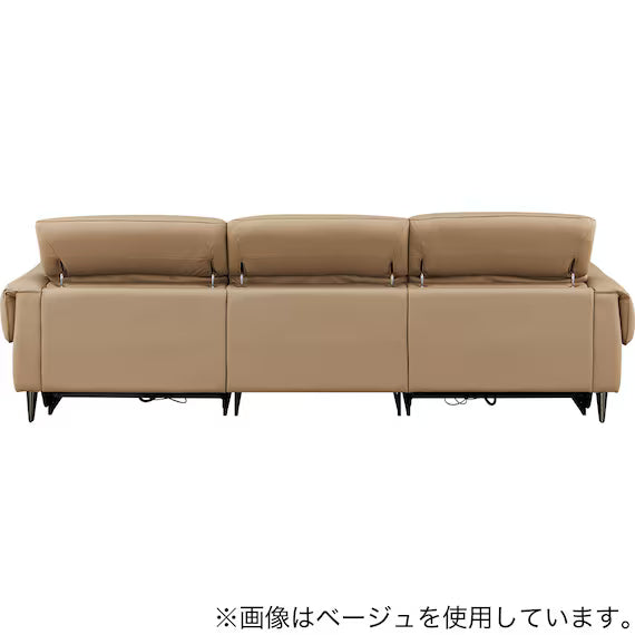 ELECTRIC WIDE 3 SEATER SOFA LS04 NW LBE