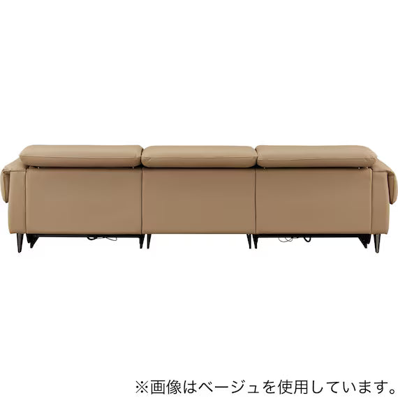 ELECTRIC WIDE 3 SEATER SOFA LS04 NW DGY