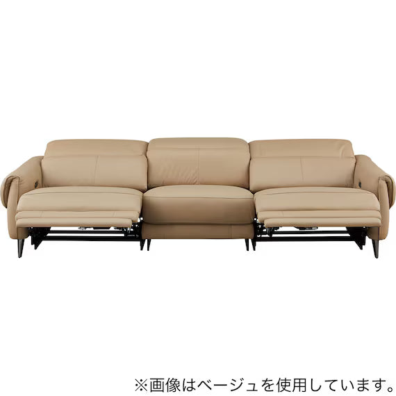 ELECTRIC WIDE 3 SEATER SOFA LS04 NW BK