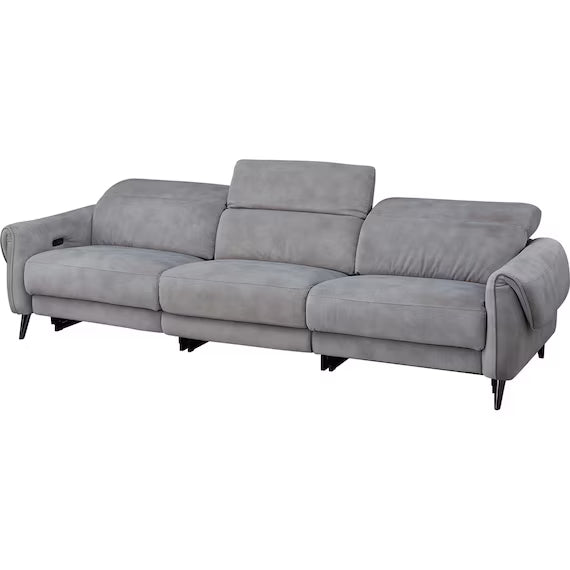 ELECTRIC WIDE 3 SEATER SOFA LS04 PEY GY