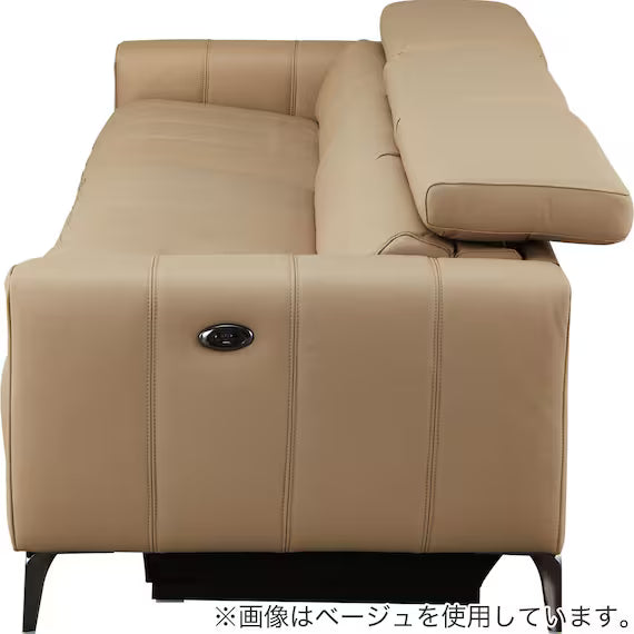 ELECTRIC WIDE 3 SEATER SOFA LS05 NW BK