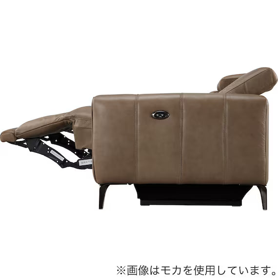 ELECTRIC WIDE 3 SEATER SOFA LS05 SK DBR