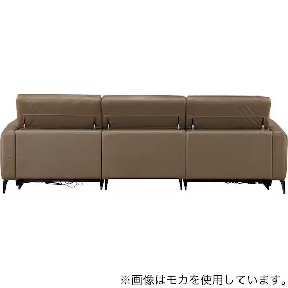 ELECTRIC WIDE 3 SEATER SOFA LS05 SK DBR