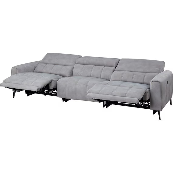 ELECTRIC WIDE 3 SEATER SOFA LS05 PEY GY