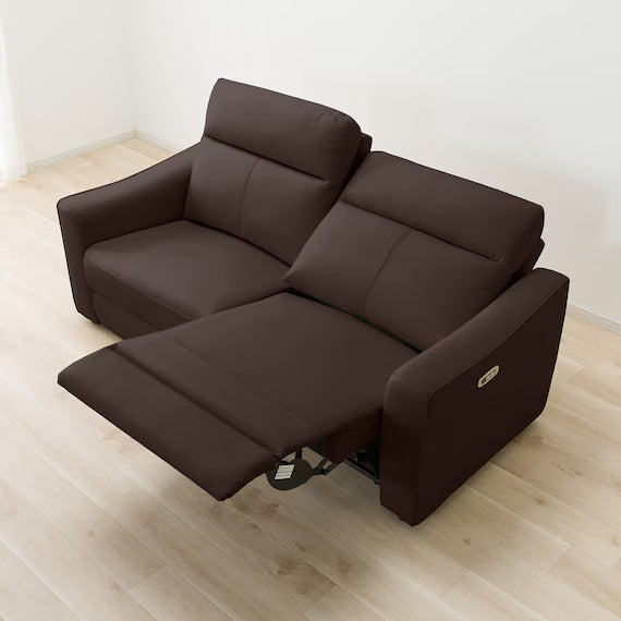 WIDE 2 SEATER ELECTRIC SOFA UM04 DBR