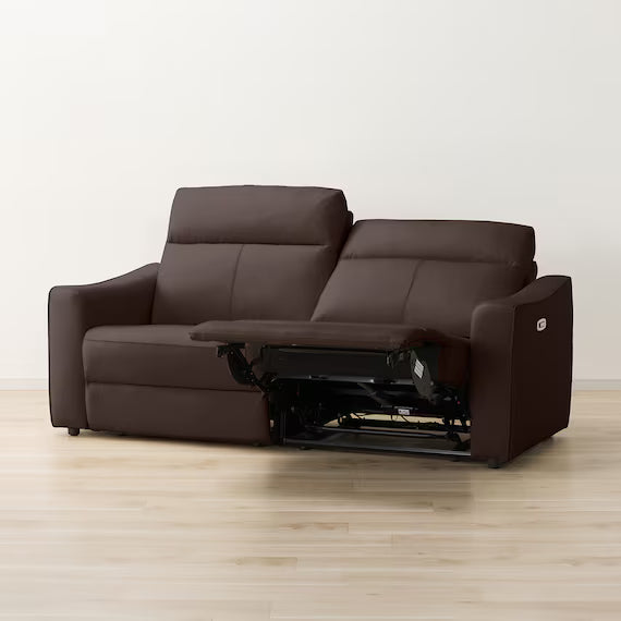 WIDE 2 SEATER ELECTRIC SOFA UM04 DBR