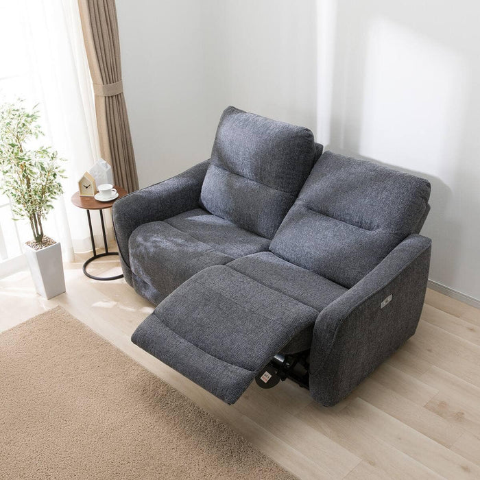 2SEATER RECLINING SOFA HE02N DGY