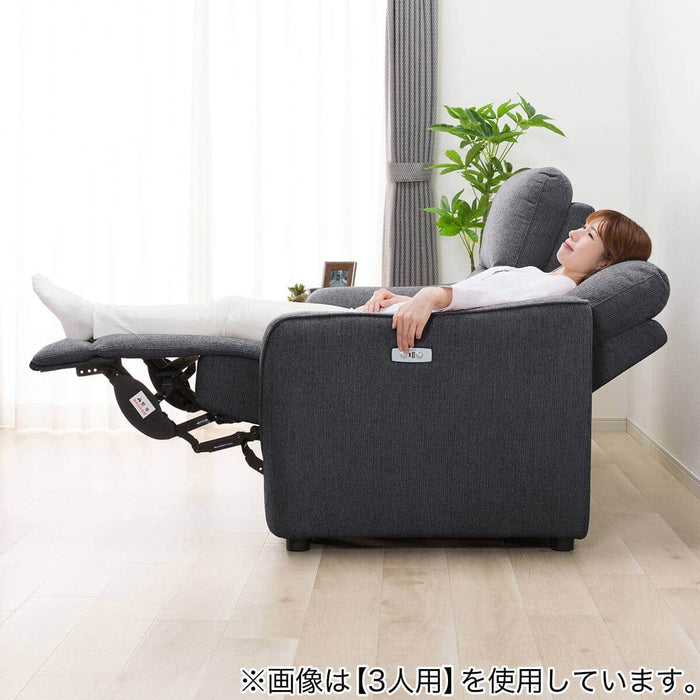 2SEATER RECLINING SOFA HE02N DGY