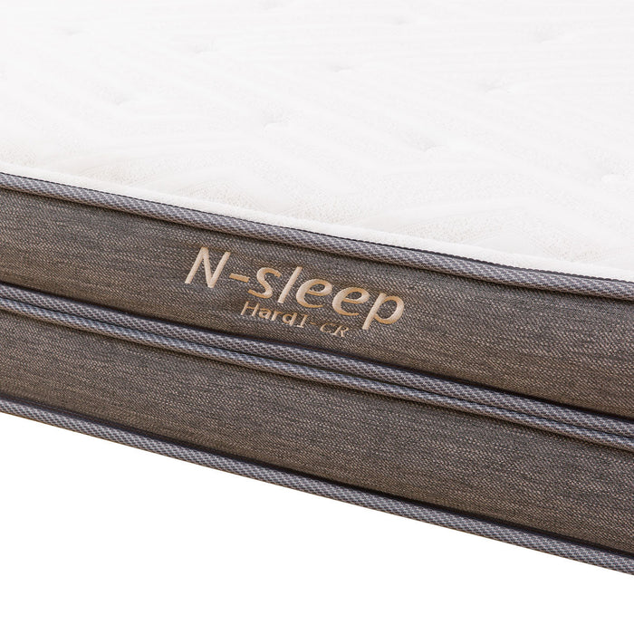 Q MATTRESS HARD H1-02CR UNT VH 180*188