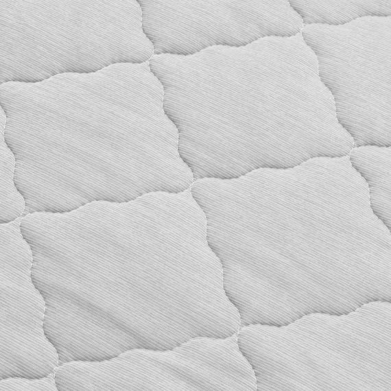 PADDED SHEET TOPPER WITHOUT BANDS N COOL S GY S2501