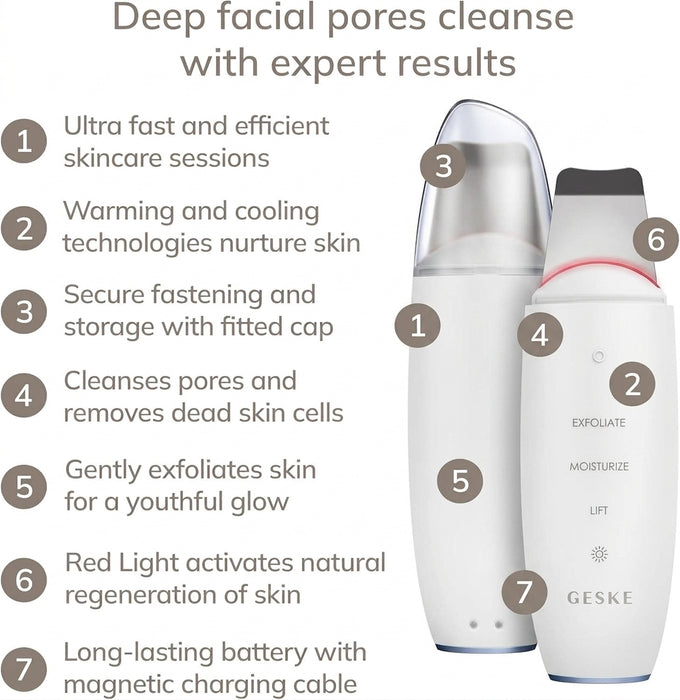 MICROCURRENT SKIN SCRUBBER 9 IN1