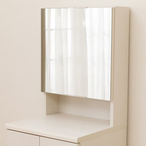 ONE-SIDED MIRROR DRESSER DR-010 WW