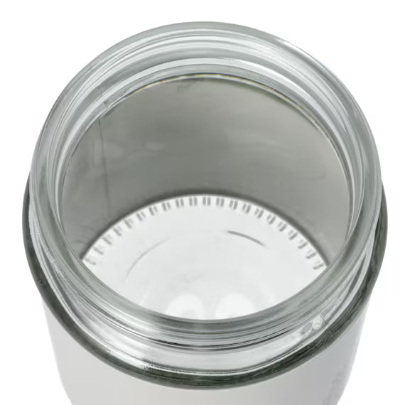 IRON LID GLASS CANISTER 350ML MO ST01