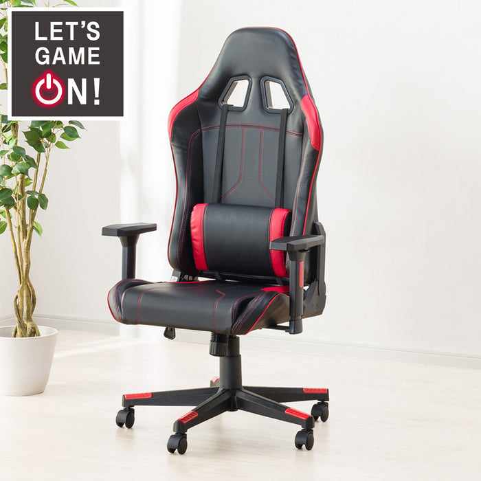 GAMING CHAIR HAYDEN2 BK/RE