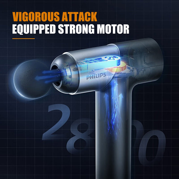 PHILIPS MASSAGE GUN PPM7323 BK