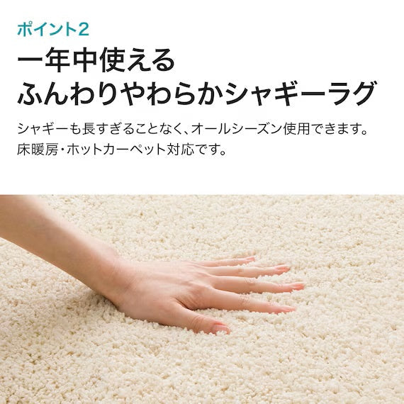 SHAGGY RUG 200X240 BE SR002