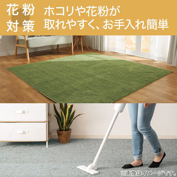 SHAGGY RUG 185X185 BE SR002