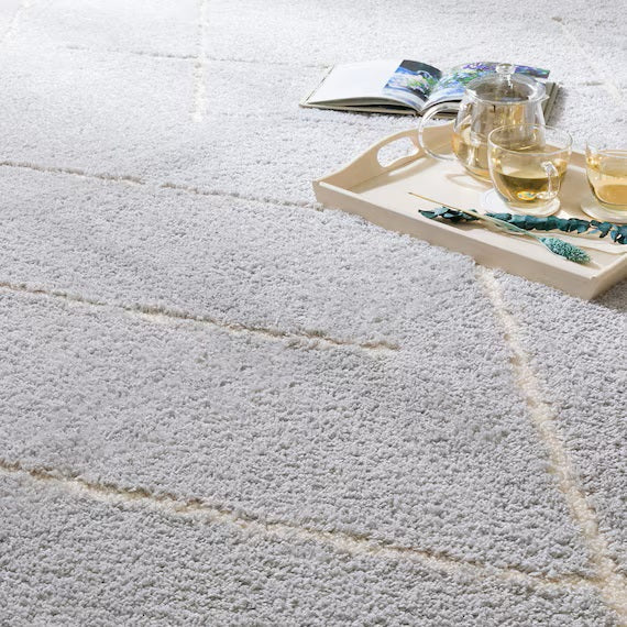 TUFTED RUG 185X185 GY SR003