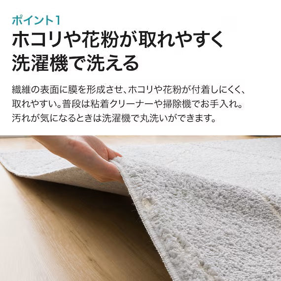 TUFTED RUG 130X185 GY SR003