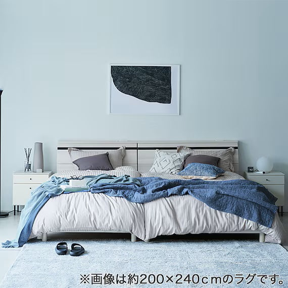 TUFTED RUG 185X185 GY SR003