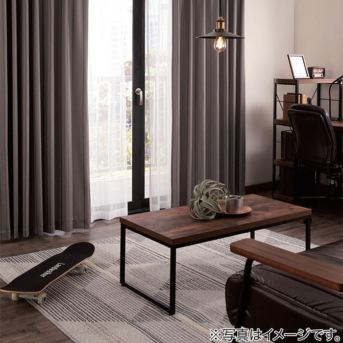4P CURTAIN N RUSSET GY 100X200X4