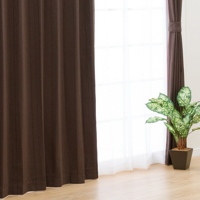 4P CURTAIN N RUSSET BR 100X135X4