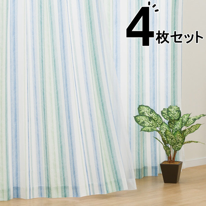 4P CURTAIN RP008 GR 100X200X4