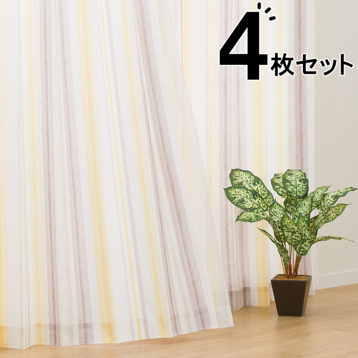 4P CURTAIN RP008 YE 100X135X4